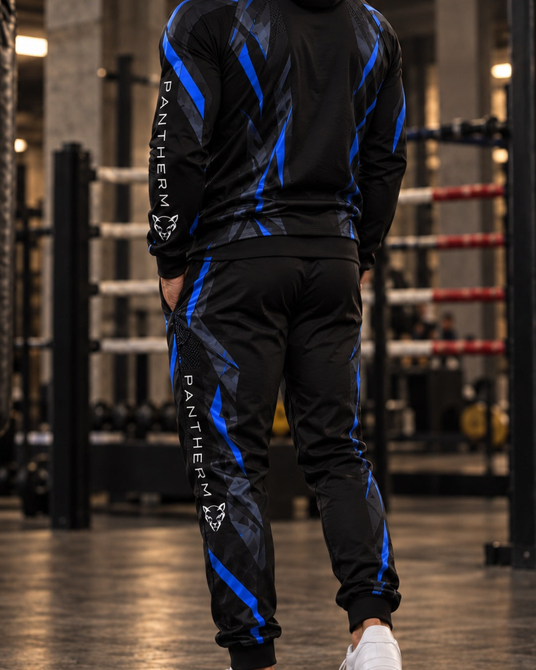 PANTHERM COBALT 01 Tech Tracksuit detail
