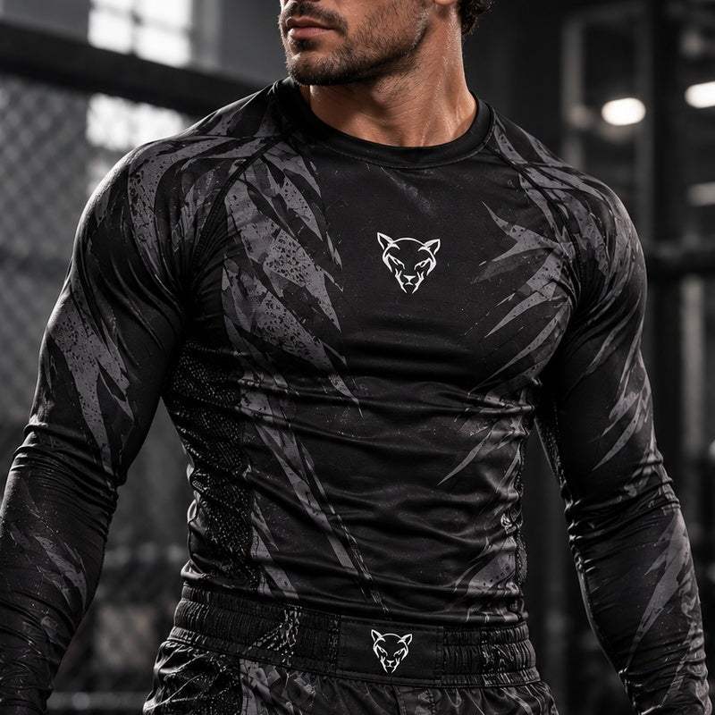 PANTHERM Predator 01 Long Sleeve Rashguard detail