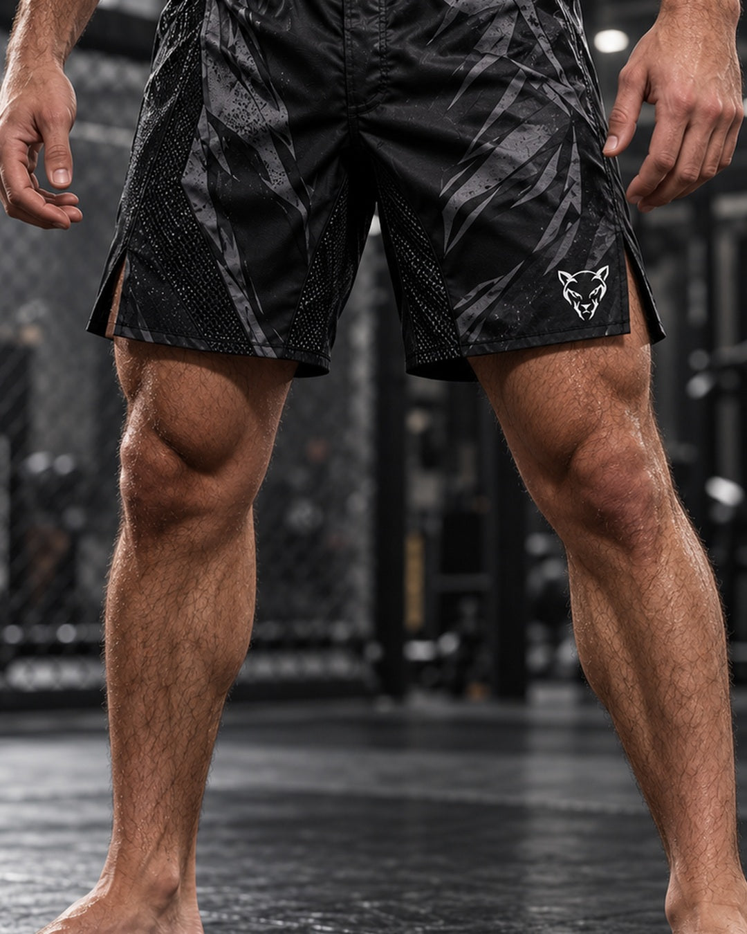 PANTHERM Predator 01 Pro MMA Fight Shorts detail