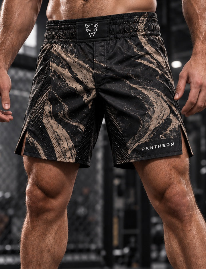 PANTHERM SANDSTORM 01 Fight Shorts detail