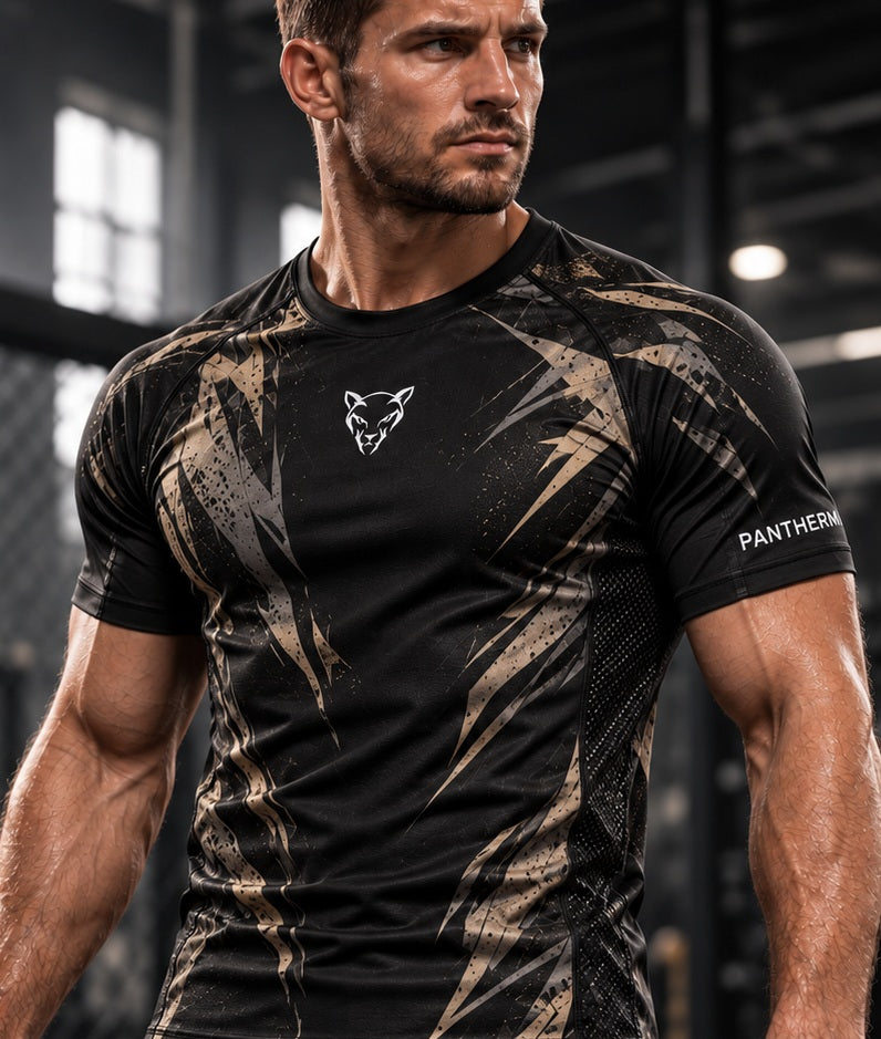 PANTHERM SANDSTORM 01 Training Tee detail